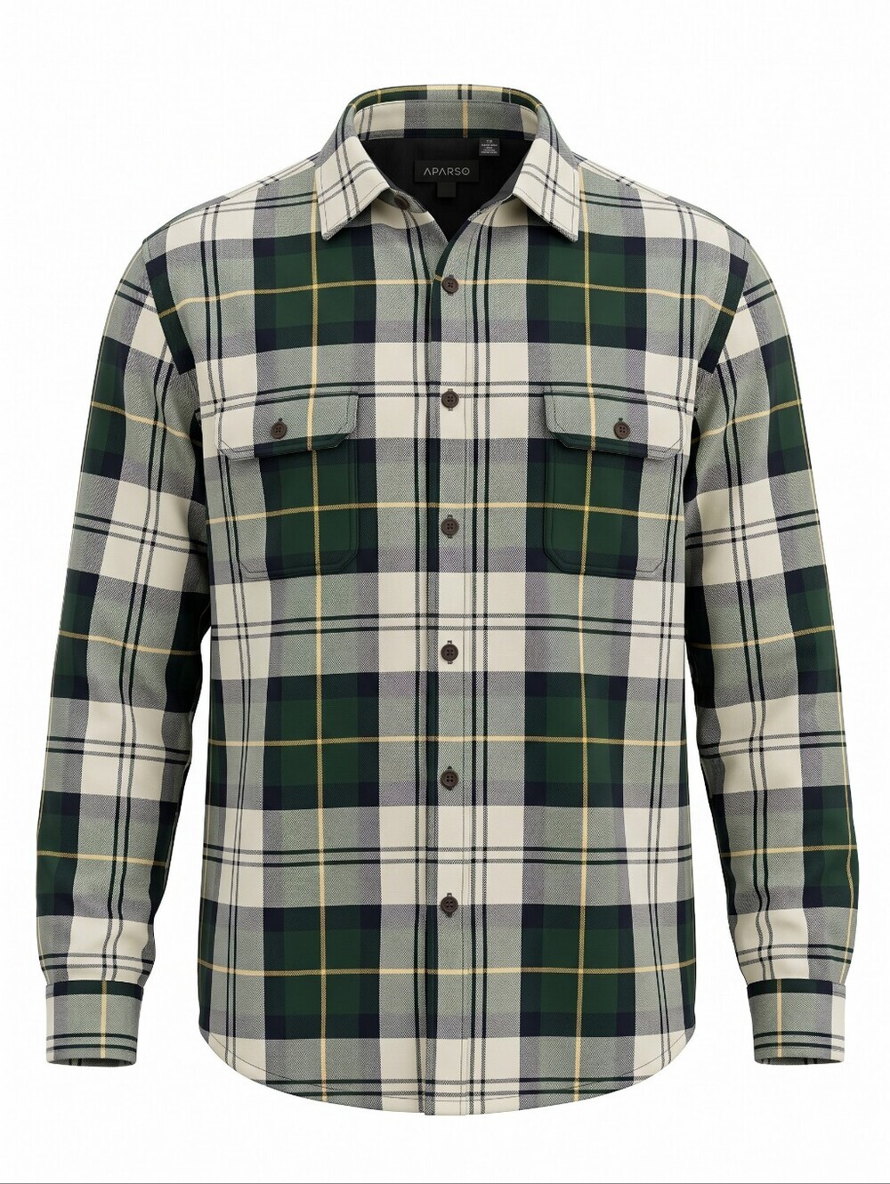 Puritan Quilted Heavy Flannel Button Down Outerwear Streetwear Lumberjack